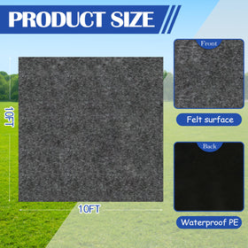 Ogrmar shed mat demonstrating easy-clean material readiness
