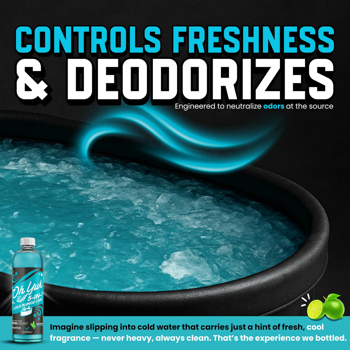 Oh Yuk 5-in-1 concentrated-formula communicates 32 uses value.