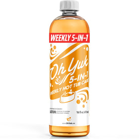 Oh Yuk 5in1 bottle pour for easy dosing and clearer water.