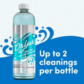 Oh Yuk cleaner targets spa jet lines to improve water flow.