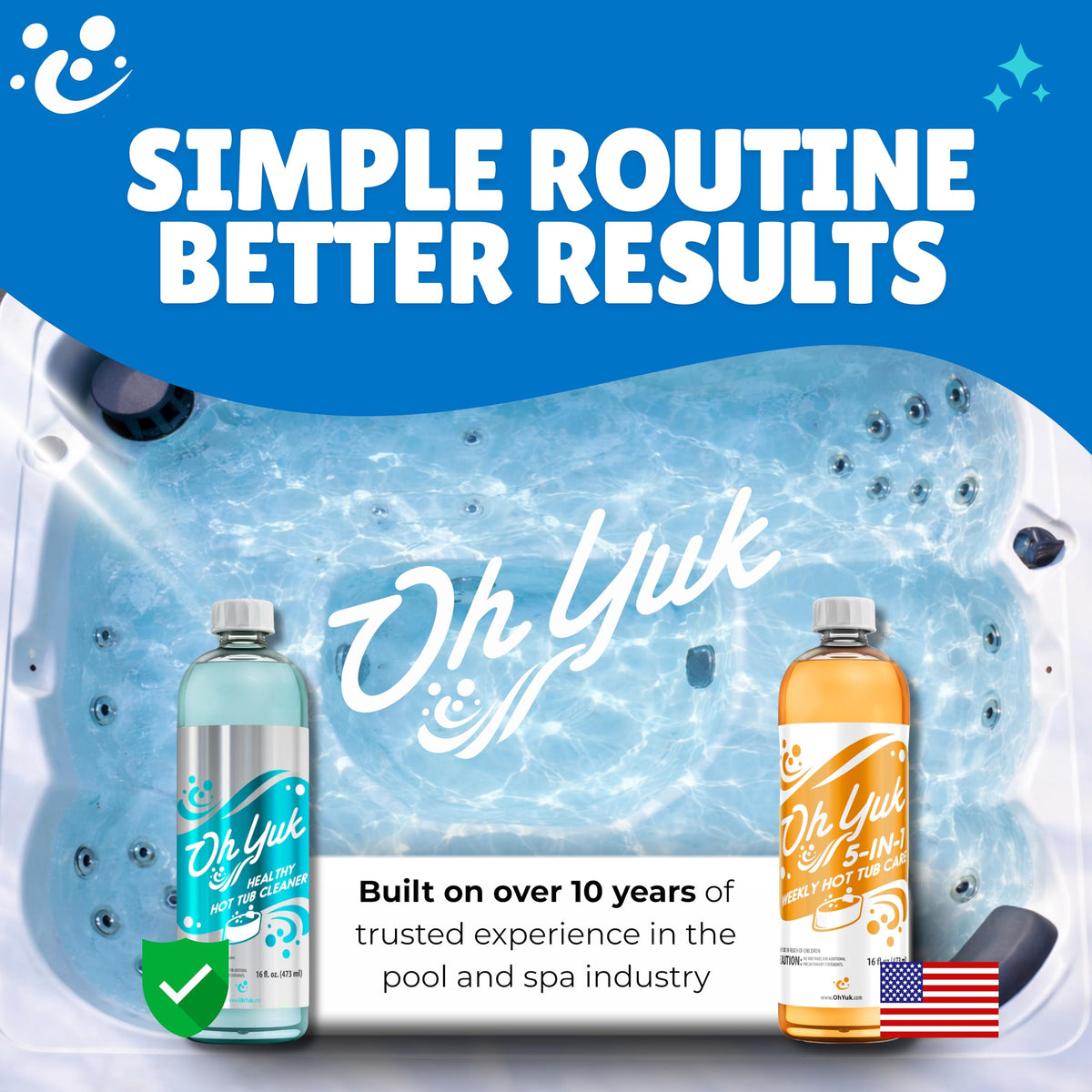 Oh Yuk maintenance essential keeps spas performing at their best.