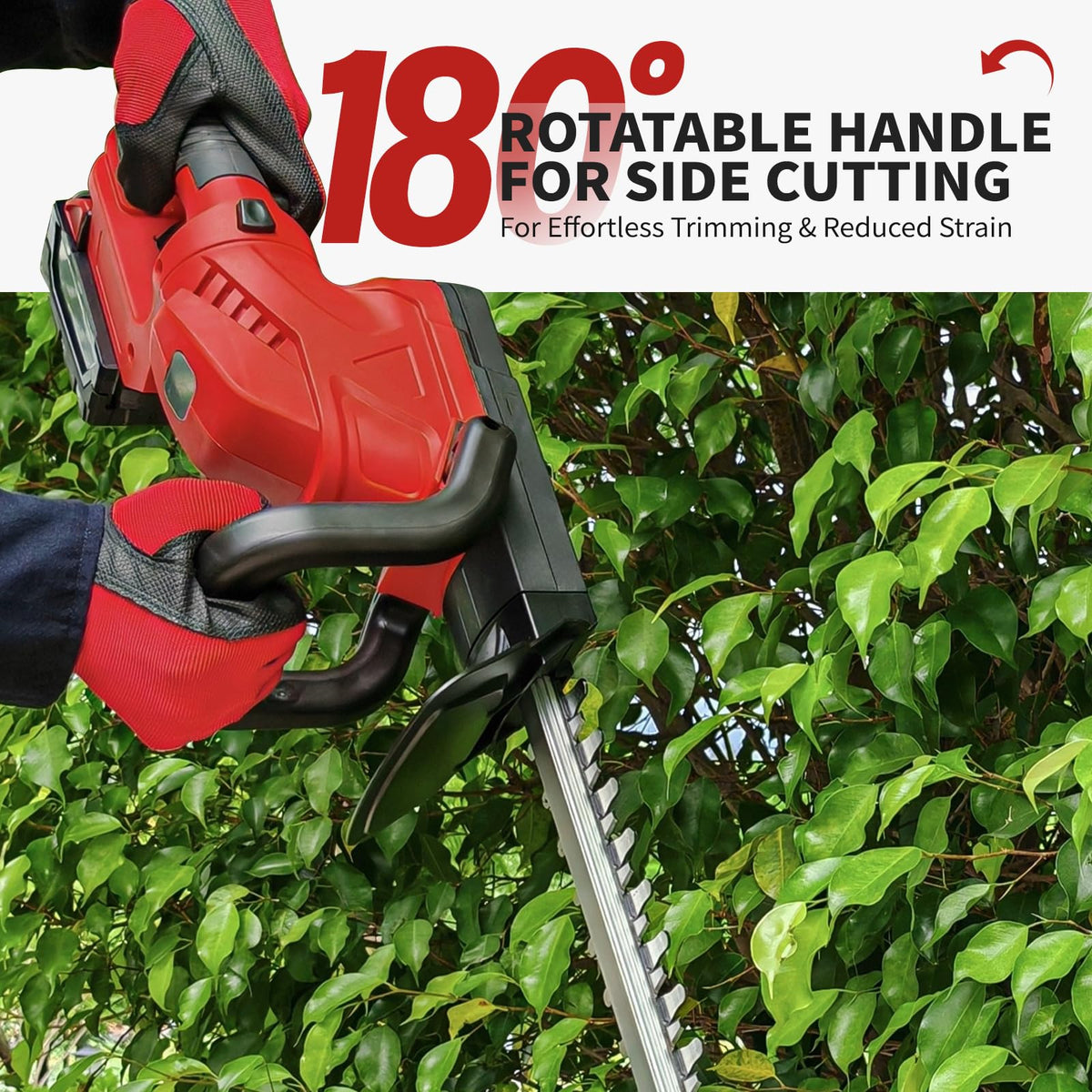 OHAISFELA brushless motor delivers up to 22,000 rpm for efficient cutting.