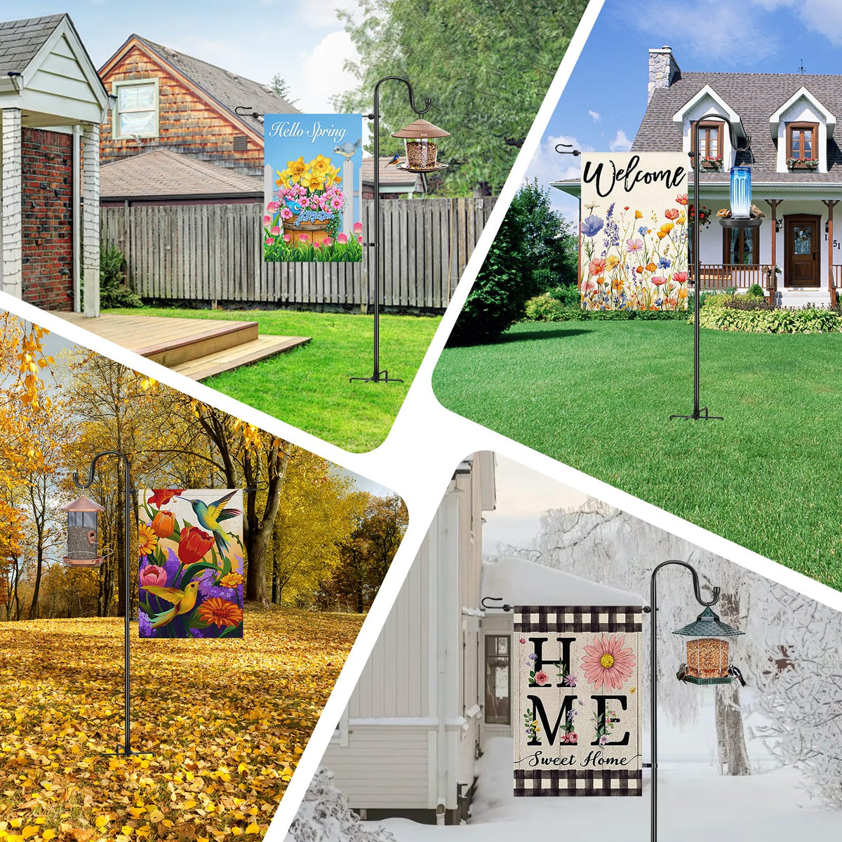 OHCISP versatile outdoor decor solution for patios gardens and walkways