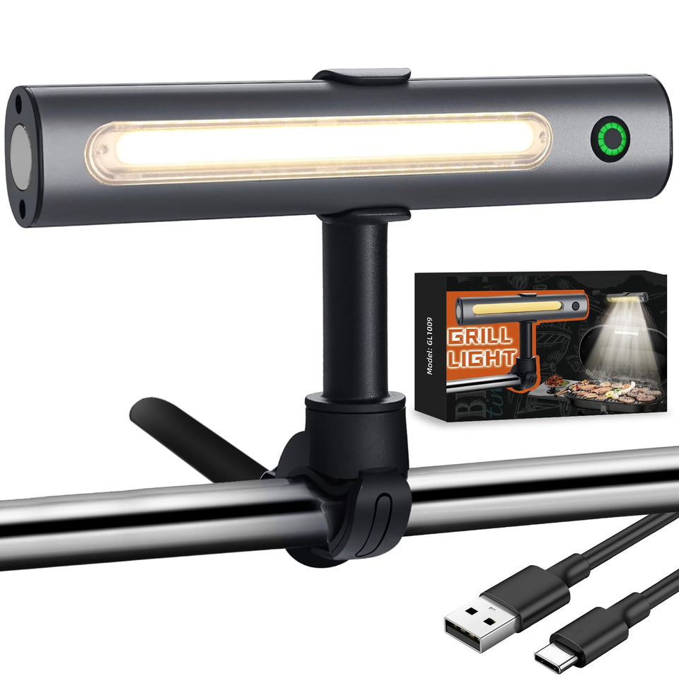 OHIFAST grill light with magnetic base for easy nighttime grilling