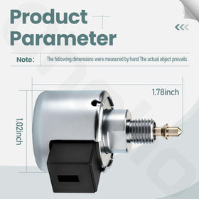 Ohoho 846639 side view solenoid with durable body for reliable lawn equipment.