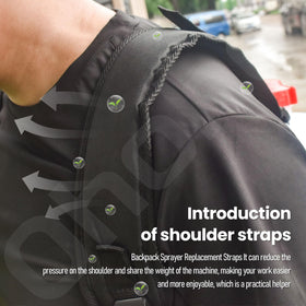 Ohoho durable nylon backpack sprayer strap withstands outdoor work.