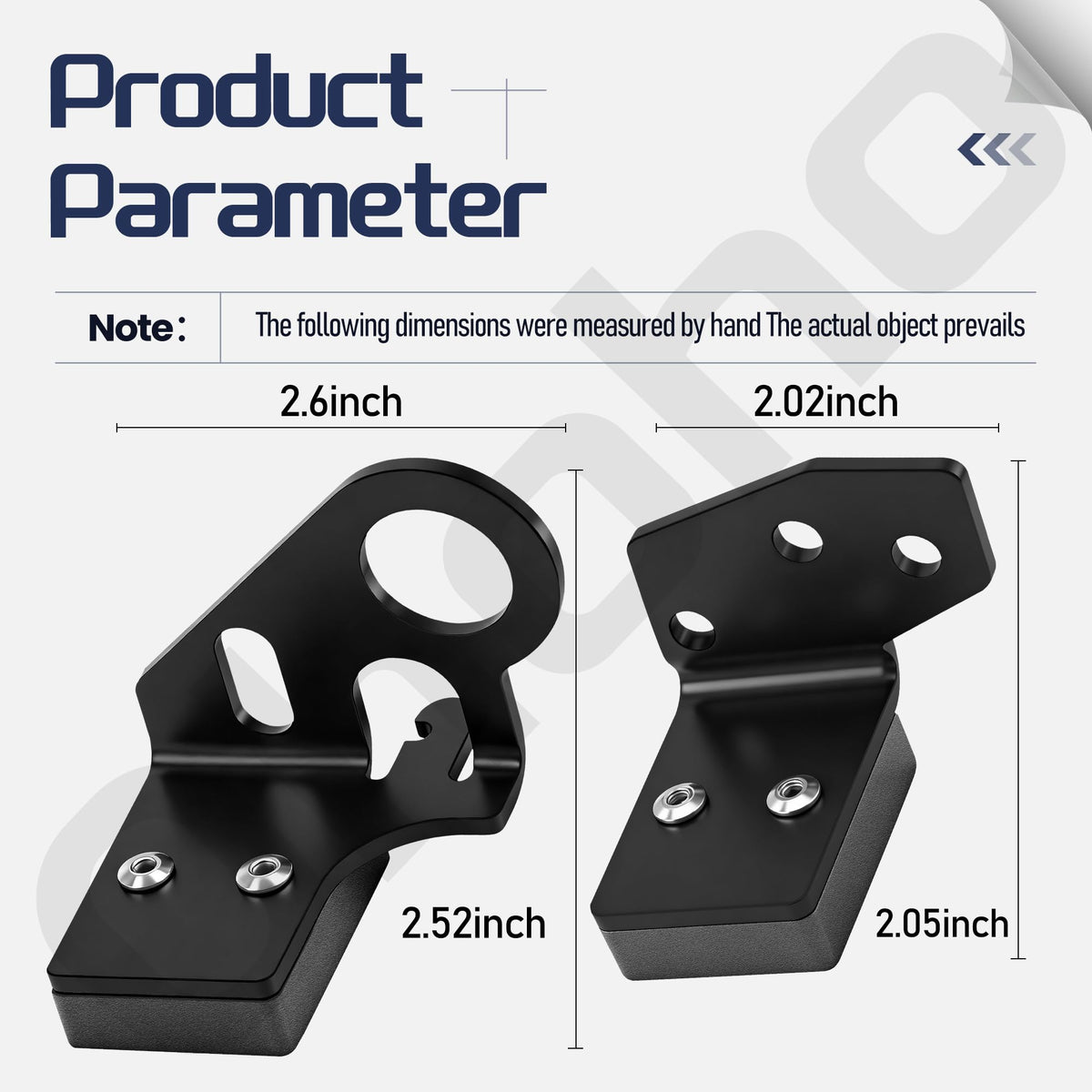 Ohoho deck brake arm kit side view shows compact, compatible design.