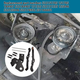 Ohoho LT1000/LT2000 compatibility on Husqvarna decks enables flexible repairs.