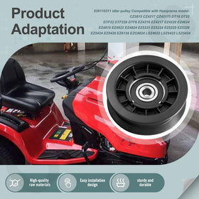 Ohoho flat idler pulley works with Poulan and Craftsman for versatile repairs.