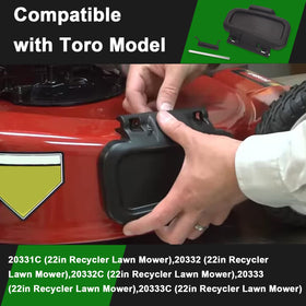 Ohoho side deflector for broad Toro 22-inch model range improves mowing cleanliness.