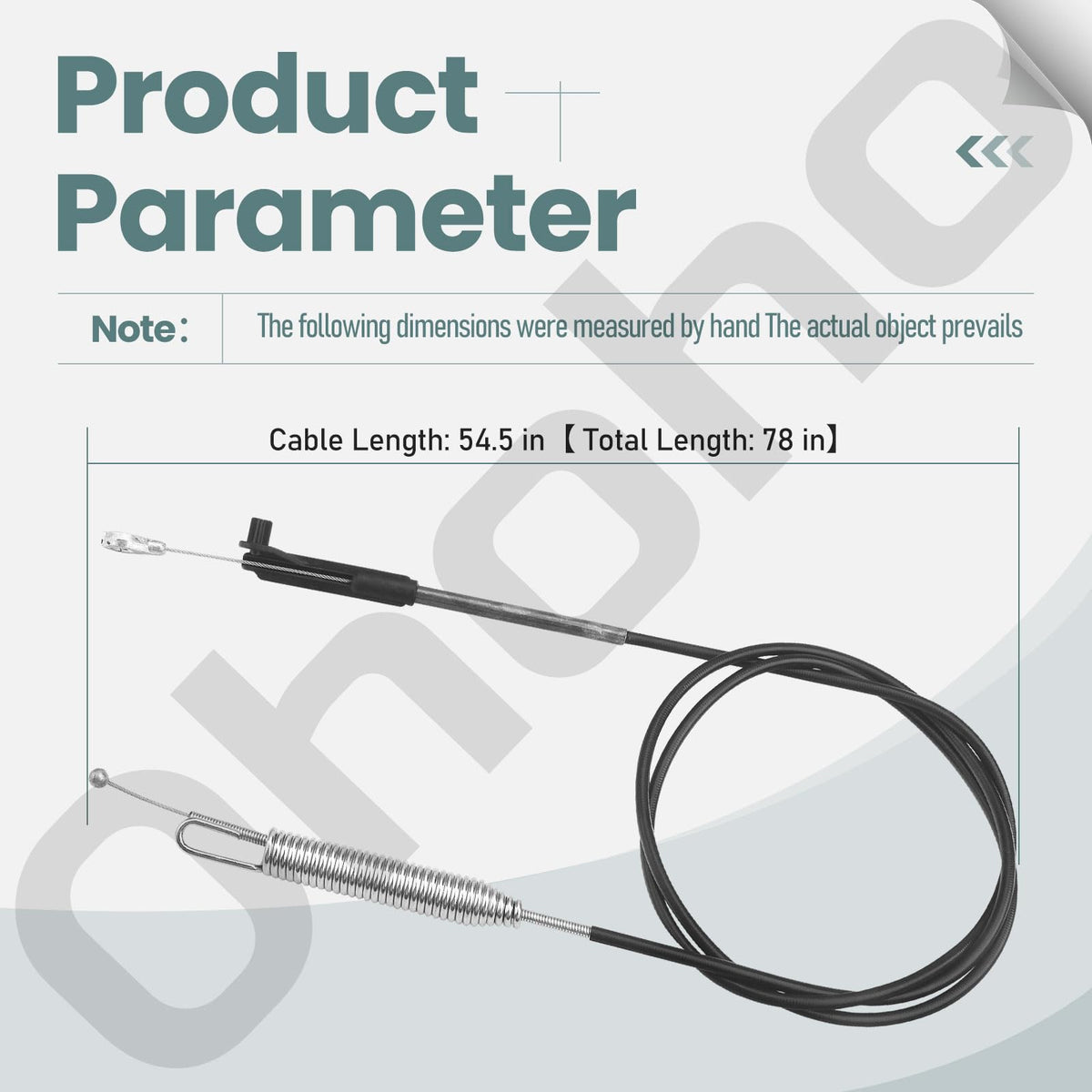 Ohoho 133-1998 brake cable mounting view for TimeMaster, easy installation.