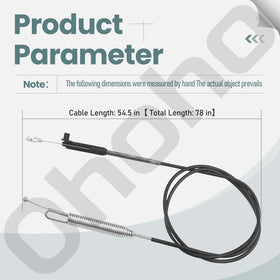 Ohoho 133-1998 brake cable mounting view for TimeMaster, easy installation.