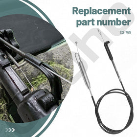 Ohoho 133-1998 brake cable on TimeMaster 20976, smooth braking potential.