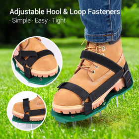 Ohuhu durable base and heel support ensure long-lasting lawn care tool.