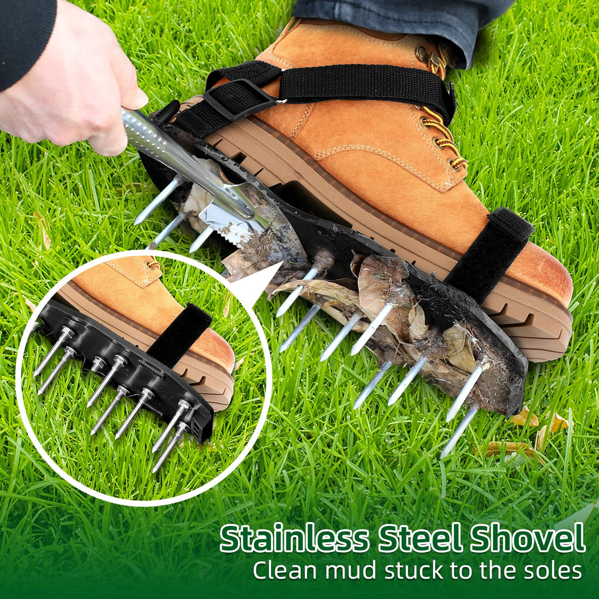 Ohuhu aerator shoes durable plastic base built to last season after season.