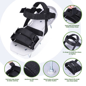 Ohuhu aerator design reduces mud and soil mess during use.