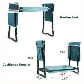 Ohuhu Garden Kneeler Seat dual tool pouches kept within reach