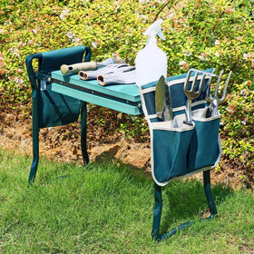 Ohuhu Garden Kneeler Seat folded design for easy portability and storage