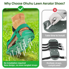 Ohuhu Stainless steel shovel included for easy cleaning after use.