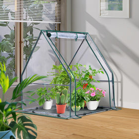 Ohuhu Mini Greenhouse portable design lets you move setups easily.