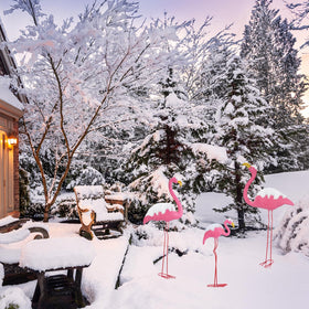 Ohuhu party yard decor flamingos ideal for events outdoors