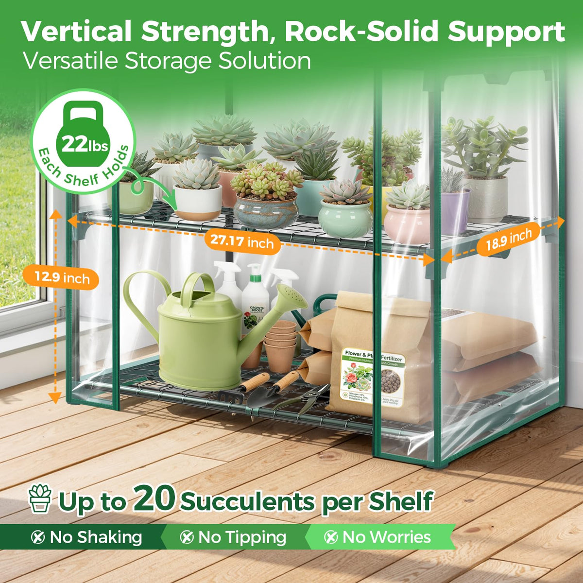 Ohuhu rust-resistant poles stay sturdy through seasons for reliable use.