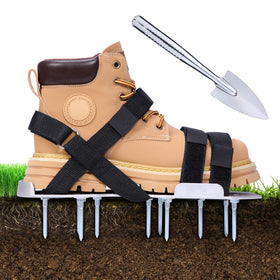 Ohuhu included stainless steel shovel supports yard tasks with style.