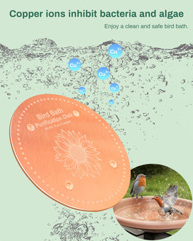 OICEME purification disk reducing buildup in fountains for healthier visitors.