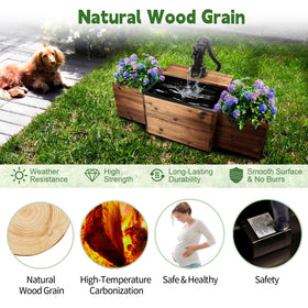 OIPRTGFJ built-in liners help prevent leaks for easy outdoor use