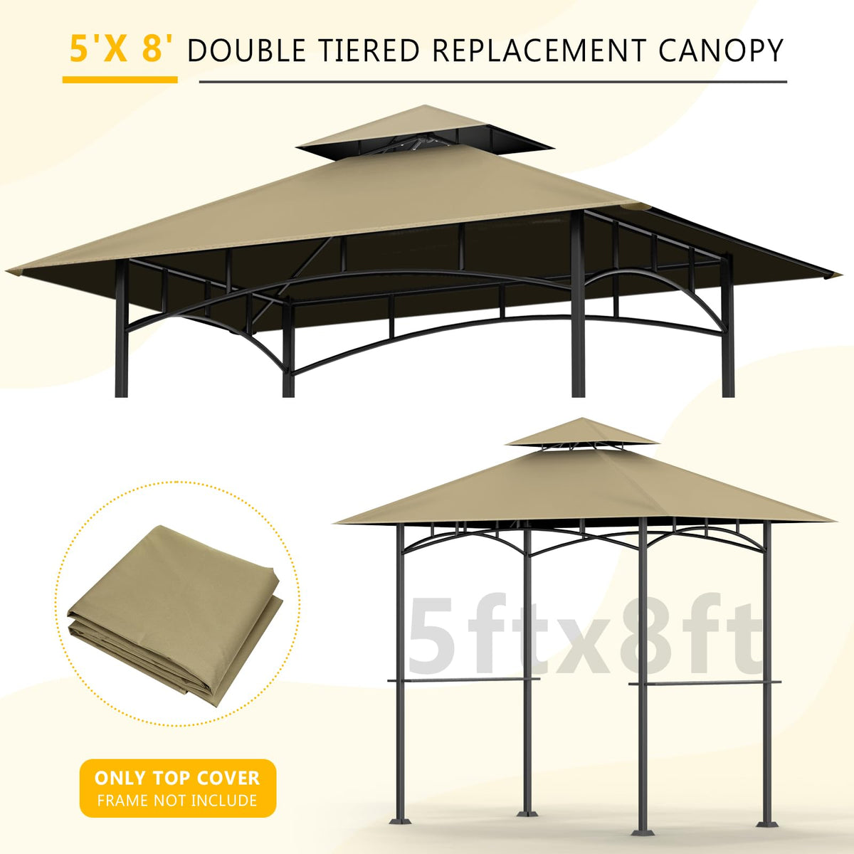 OIPUNSHLE easy-install canopy for quick setup in minutes.