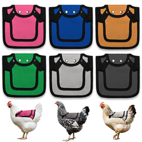 OIUXIMT green chicken saddle back protector for hens reduces pecking injuries