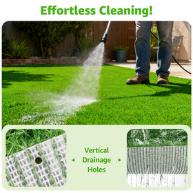 Oiyeefo turf with UV protection maintains color in sunlight