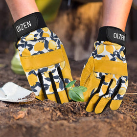 OIZEN multipurpose gardening gloves ideal for enthusiasts.