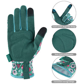OIZEN thorn-proof palm padding improves grip while pruning and weeding