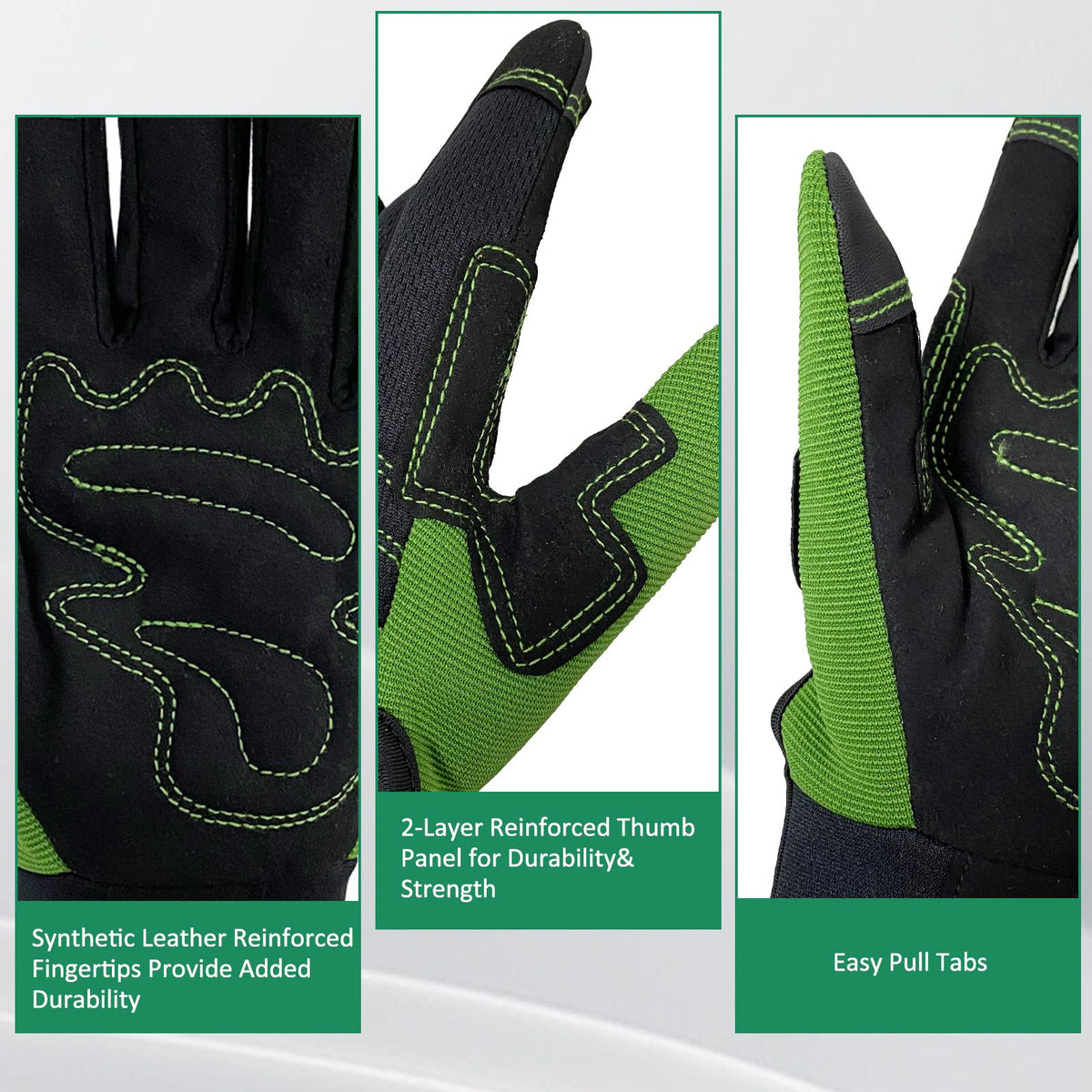 OIZEN Safety Work Gloves are multipurpose for garden and DIY tasks