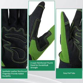 OIZEN Safety Work Gloves are multipurpose for garden and DIY tasks