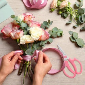 OJYUDD 3-5 inch blade flower scissors ideal for precise cuts