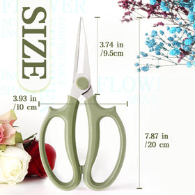 OJYUDD Garden Flower Scissors ergonomic handle for comfortable use