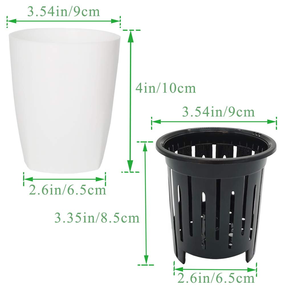OJYUDD inner pot with feedwater angle promotes downward root growth.