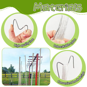 OJYUDD rope length of 32.8 ft enables flexible trellis setup