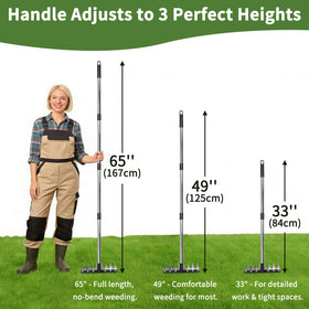 OK5STAR raised-bed use excels in soft soil for efficient weeding