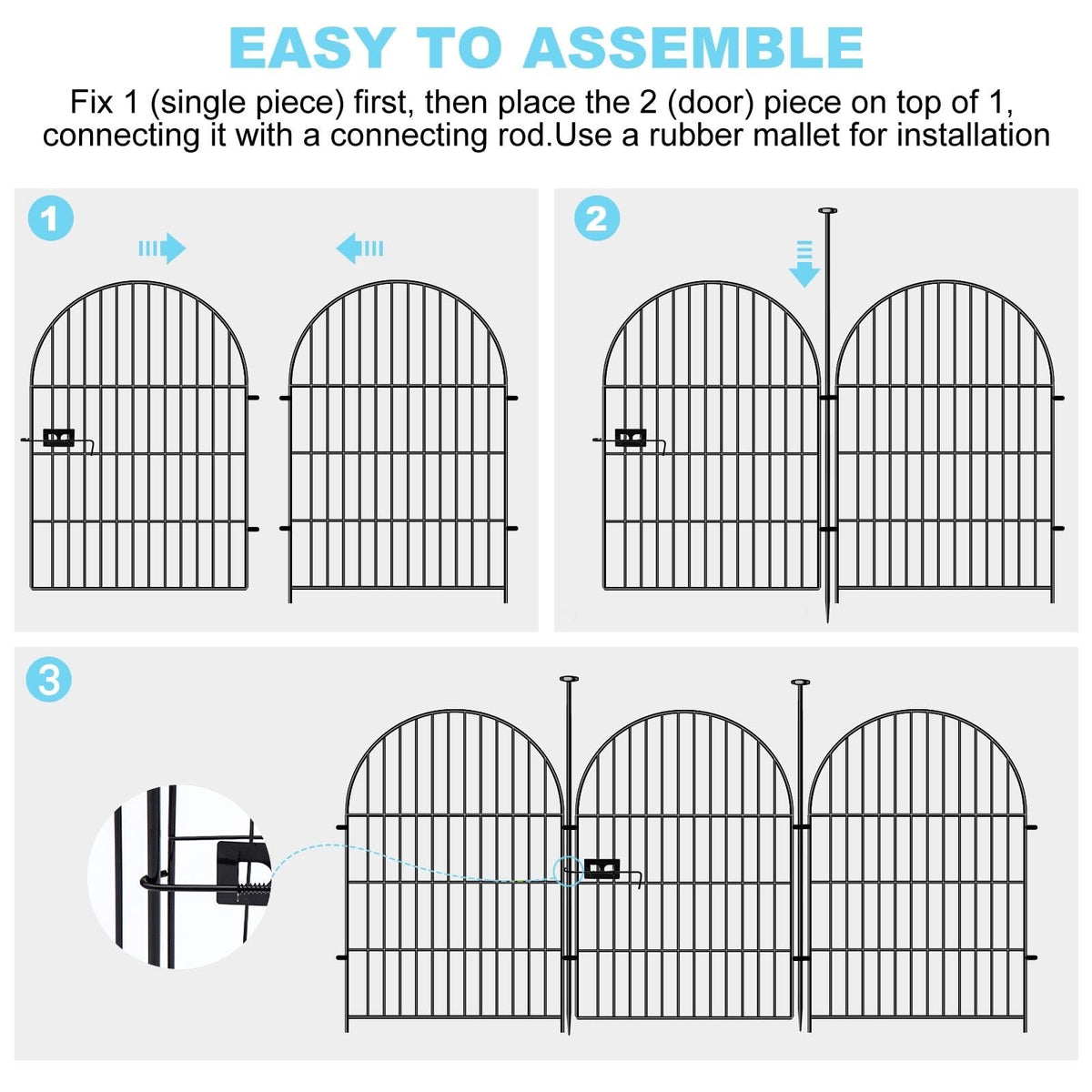 Okaygardn easy installation with detachable panels and stakes for quick setup.