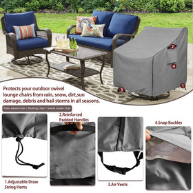 Okcool chair cover with vents reduces condensation