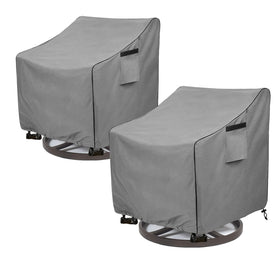 Okcool outdoor swivel chair cover waterproof protection for year-round use