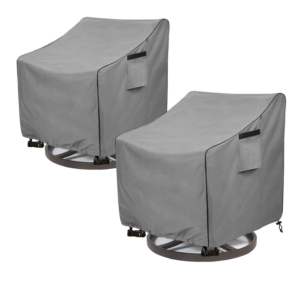Okcool outdoor swivel chair cover waterproof protection for year-round use