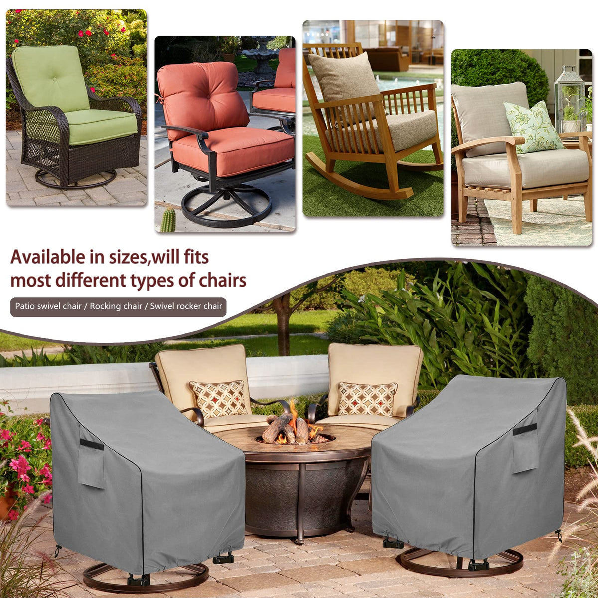 Okcool cover stays secure with buckles on windy days