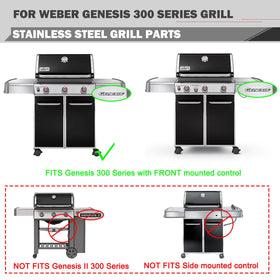 Oklagarden Genesis 330 heat deflector directs heat for uniform cooking