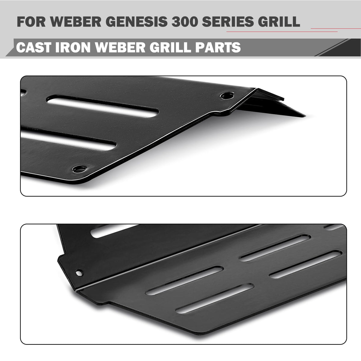 Oklagarden Genesis fit for E310/E330: straightforward replacement for Genesis grills.