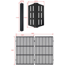 Oklagarden Genesis parts pack: includes essential pieces for fast grill refurbishment.