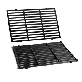 Oklagarden Spirit grates 17.5-inch pack for even heat distribution and faster preheat.